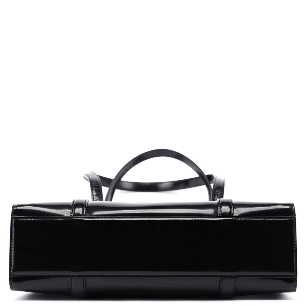 1995 Black Spazzolato Tote Bag