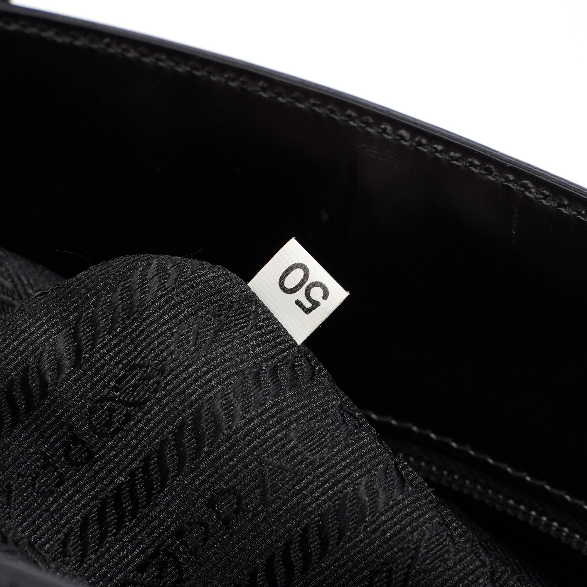 1995 Black Spazzolato Tote Bag