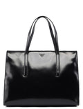 1995 Black Spazzolato Tote Bag
