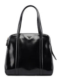 1995 Black Spazzolato Tote Bag