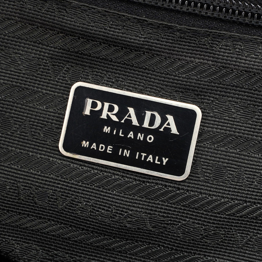 1995 Black Spazzolato Tote Bag