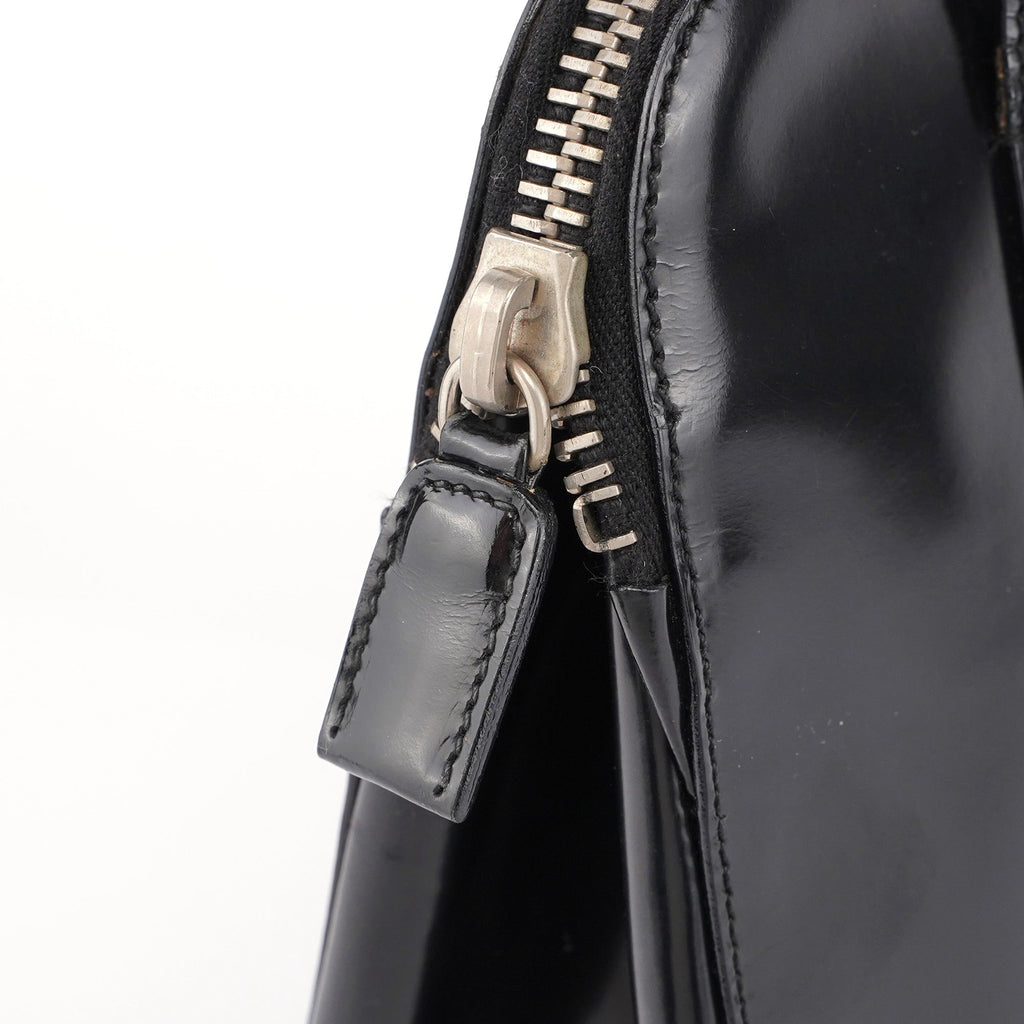 1995 Black Spazzolato Tote Bag