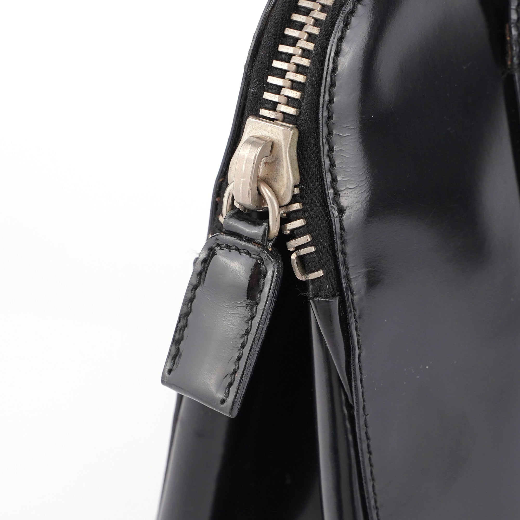 1995 Black Spazzolato Tote Bag