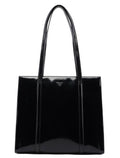 1995 Black Spazzolato Tote Bag