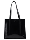1995 Black Spazzolato Tote Bag