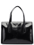 1995 Black Spazzolato Tote Bag
