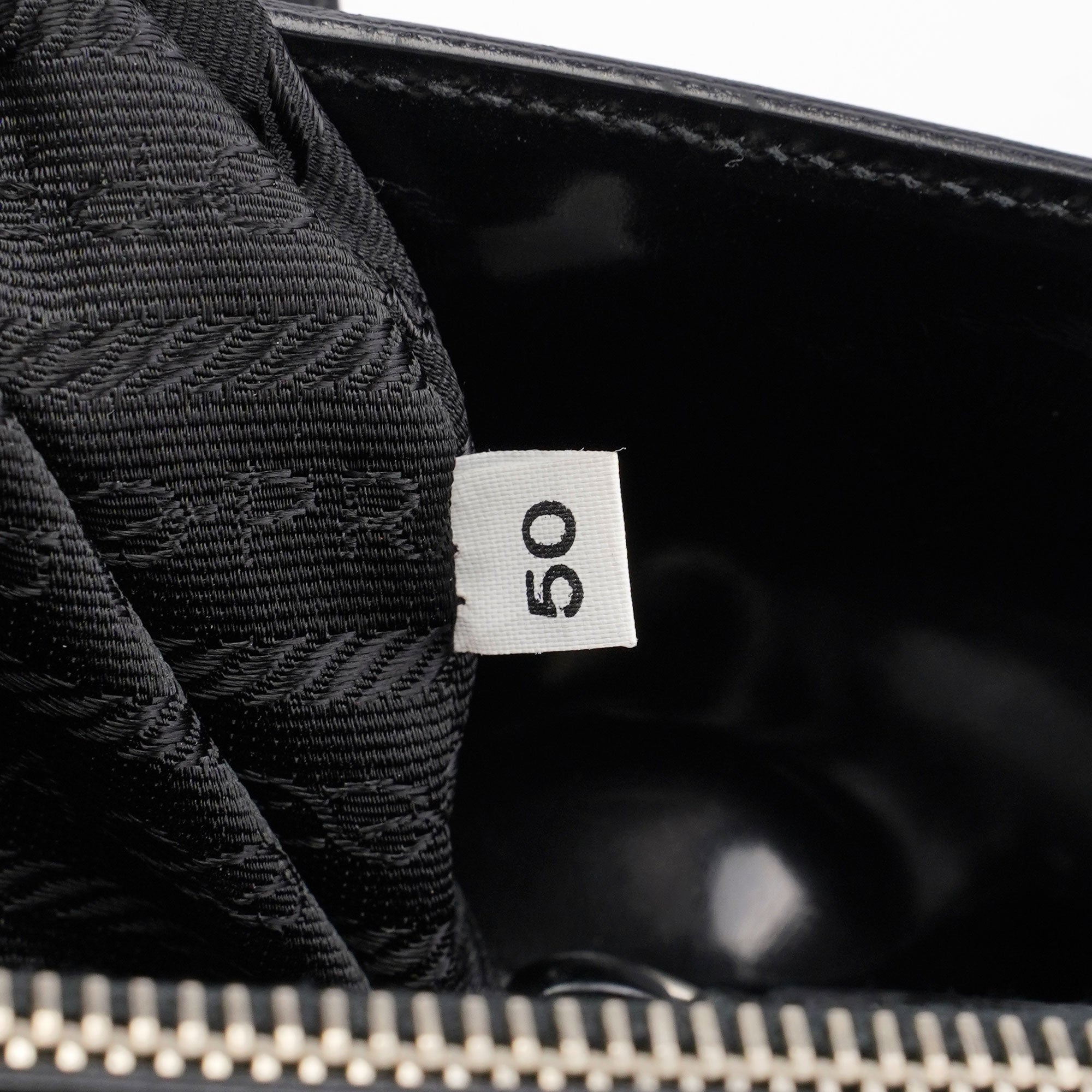 1995 Black Spazzolato Tote Bag