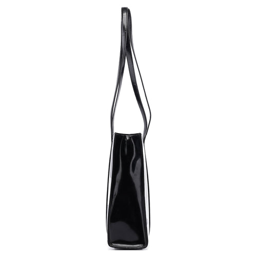 1995 Black Spazzolato Tote Bag