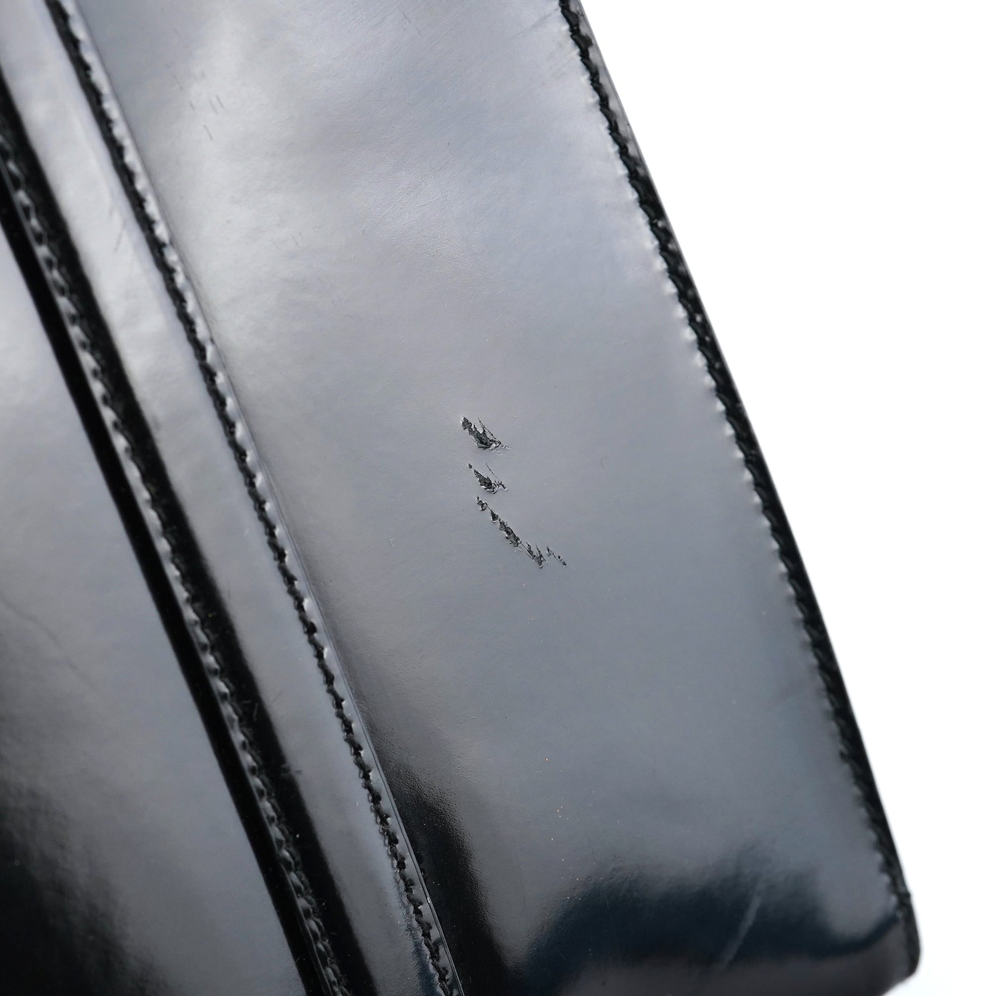 1995 Black Spazzolato Tote Bag