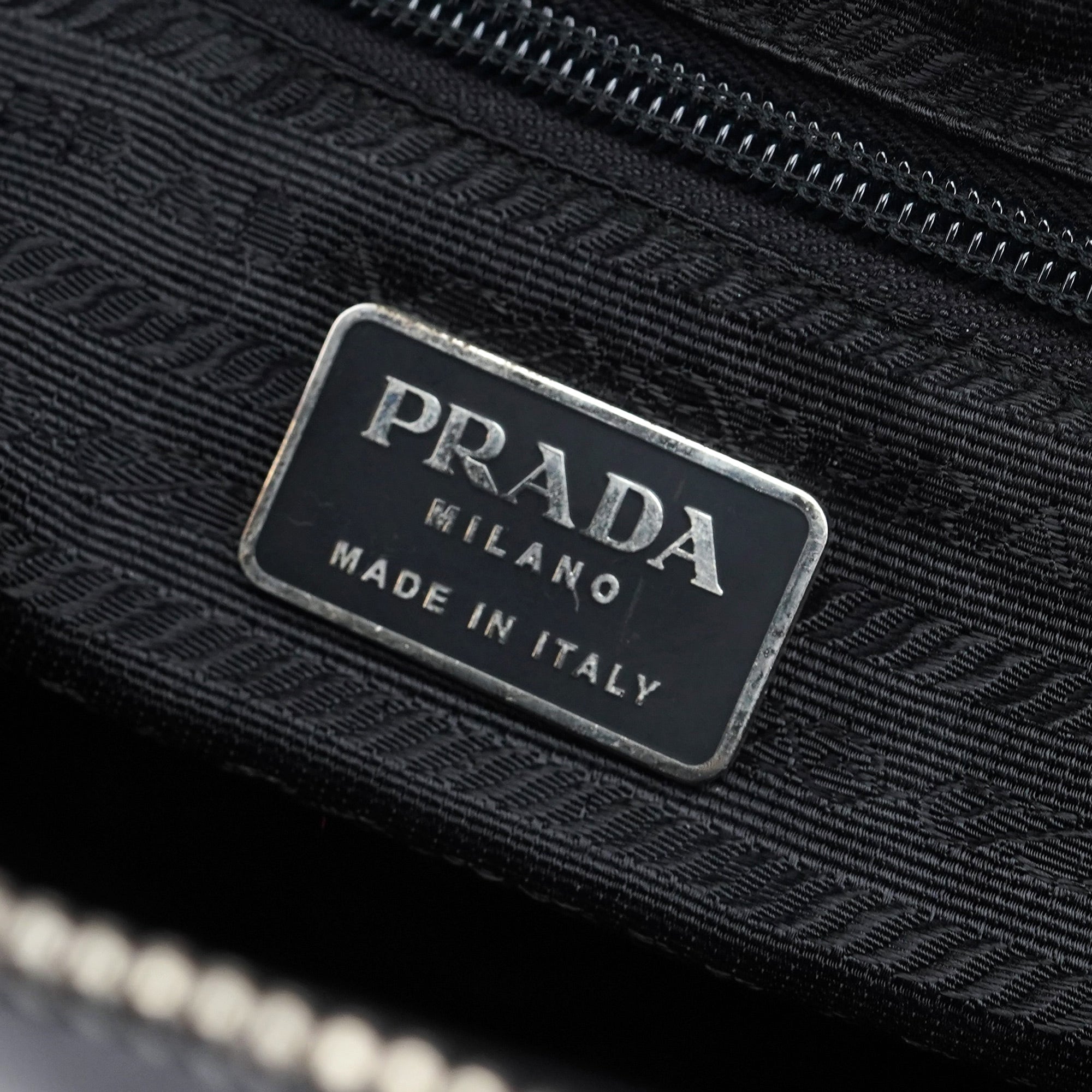 1995 Black Spazzolato Tote Bag