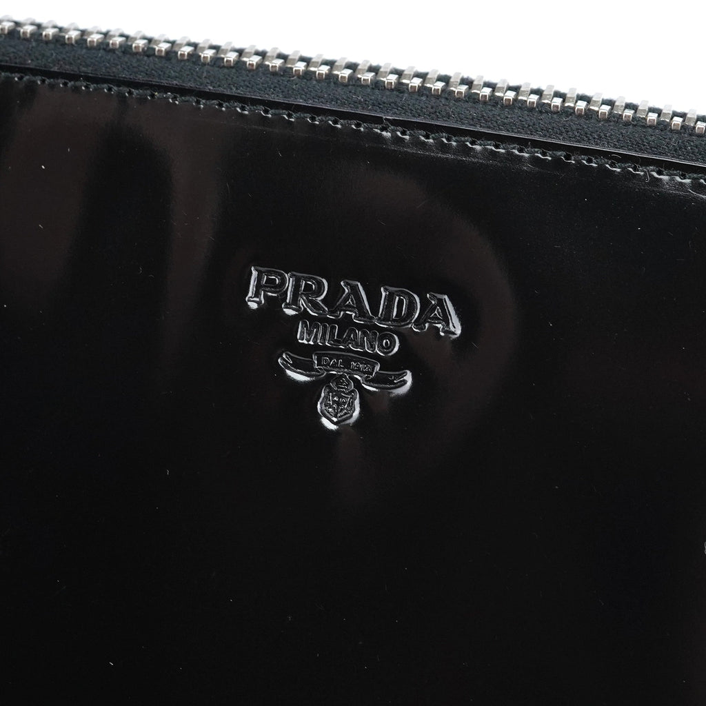 1995 Black Spazzolato Tote Bag