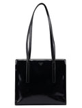 1995 Black Spazzolato Tote Bag