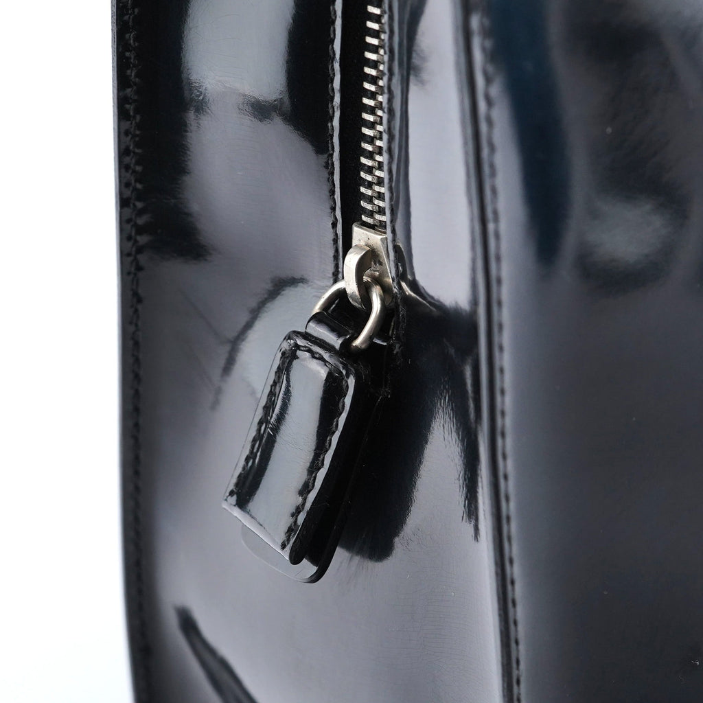 1995 Black Spazzolato Tote Bag
