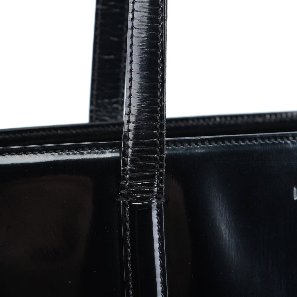 1995 Black Spazzolato Tote Bag