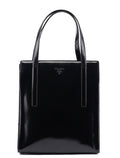 1995 Black Spazzolato Tote Bag