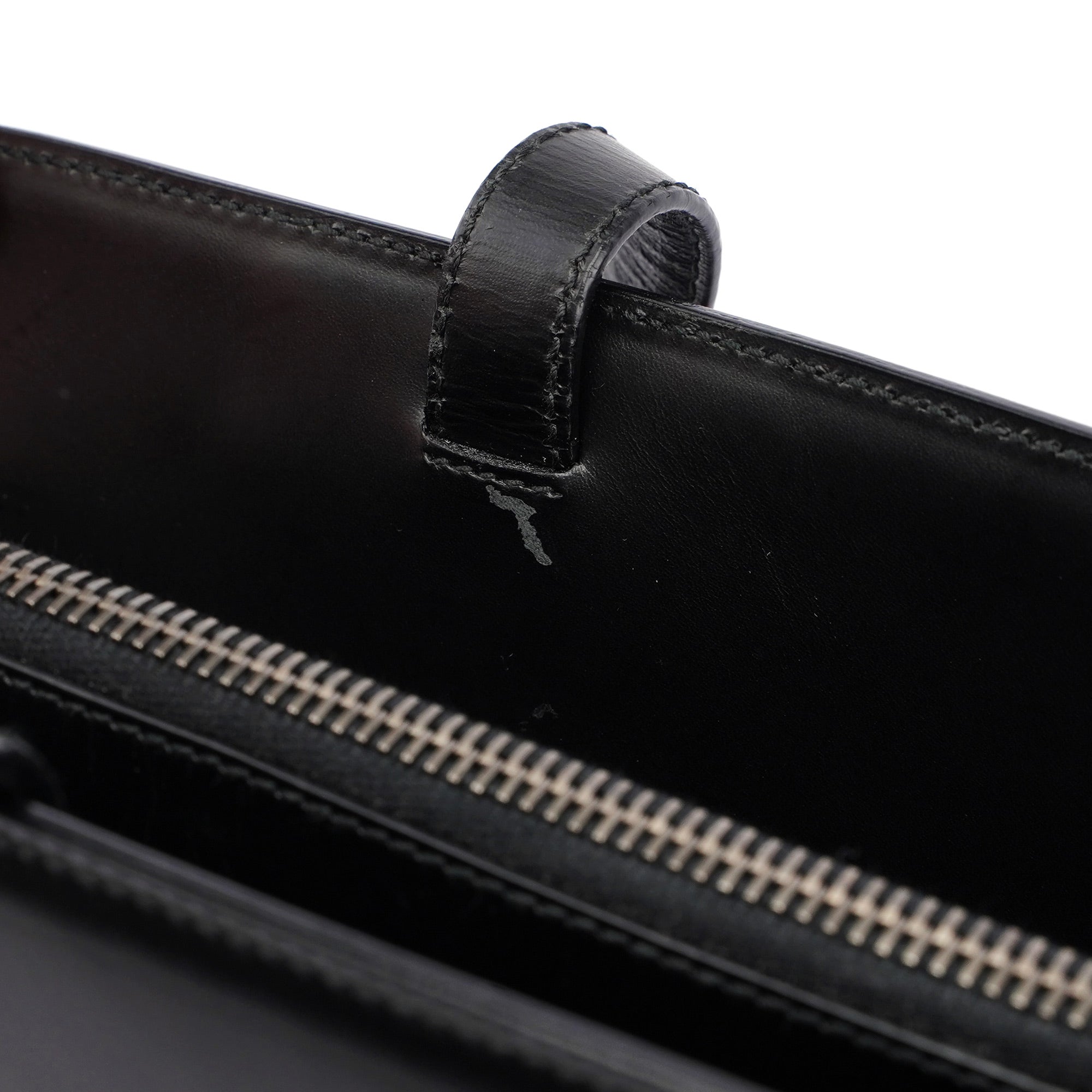 1995 Black Vitello Calfskin Tote Bag