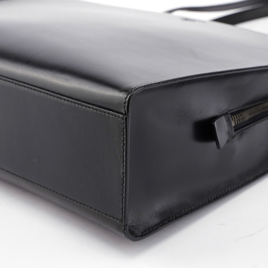1995 Black Vitello Calfskin Tote Bag