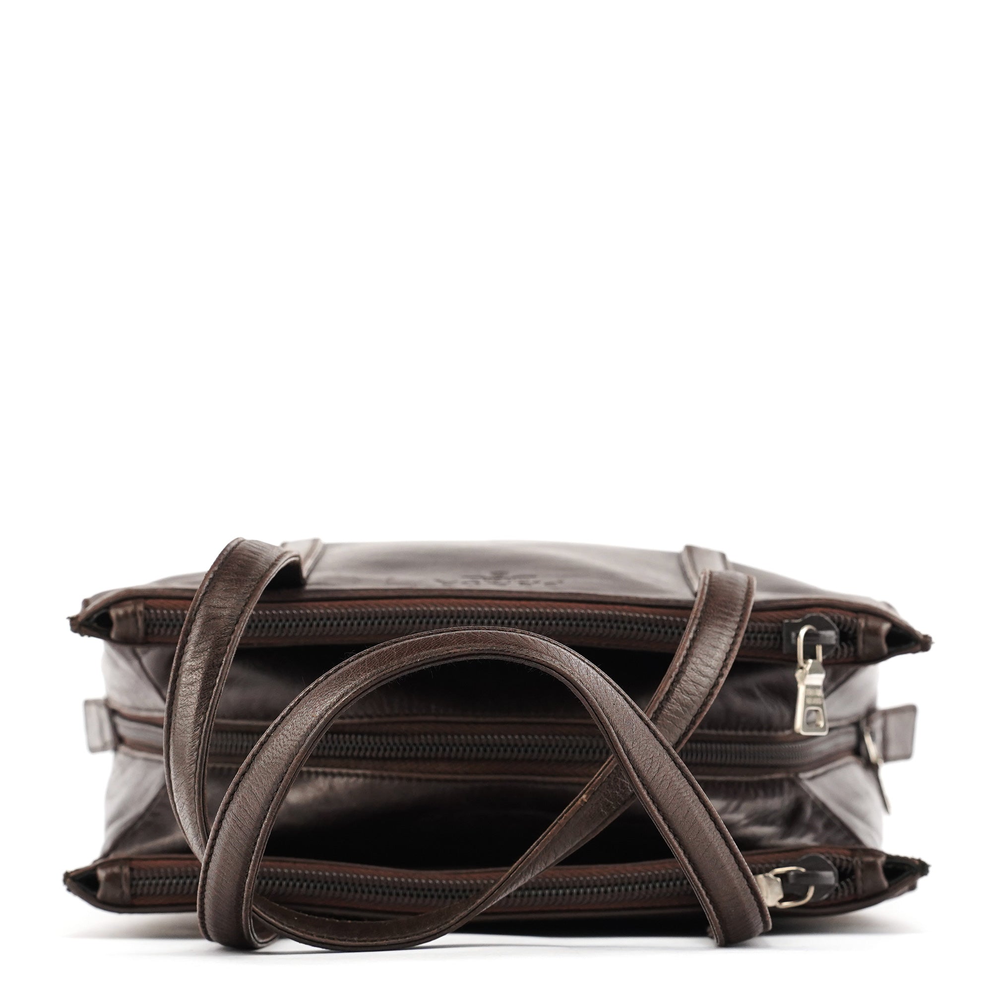 1995 Brown Nappa Sport Leather Tote Bag