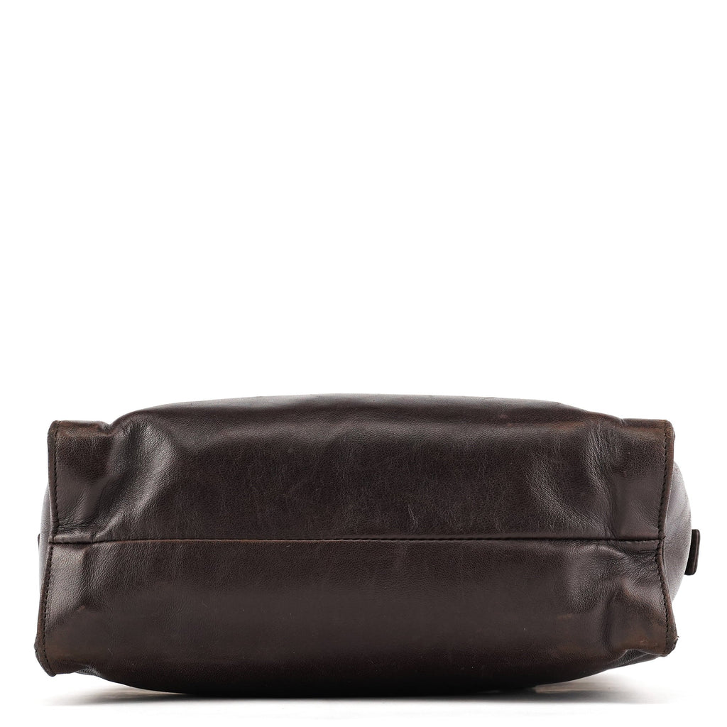 1995 Brown Nappa Sport Leather Tote Bag