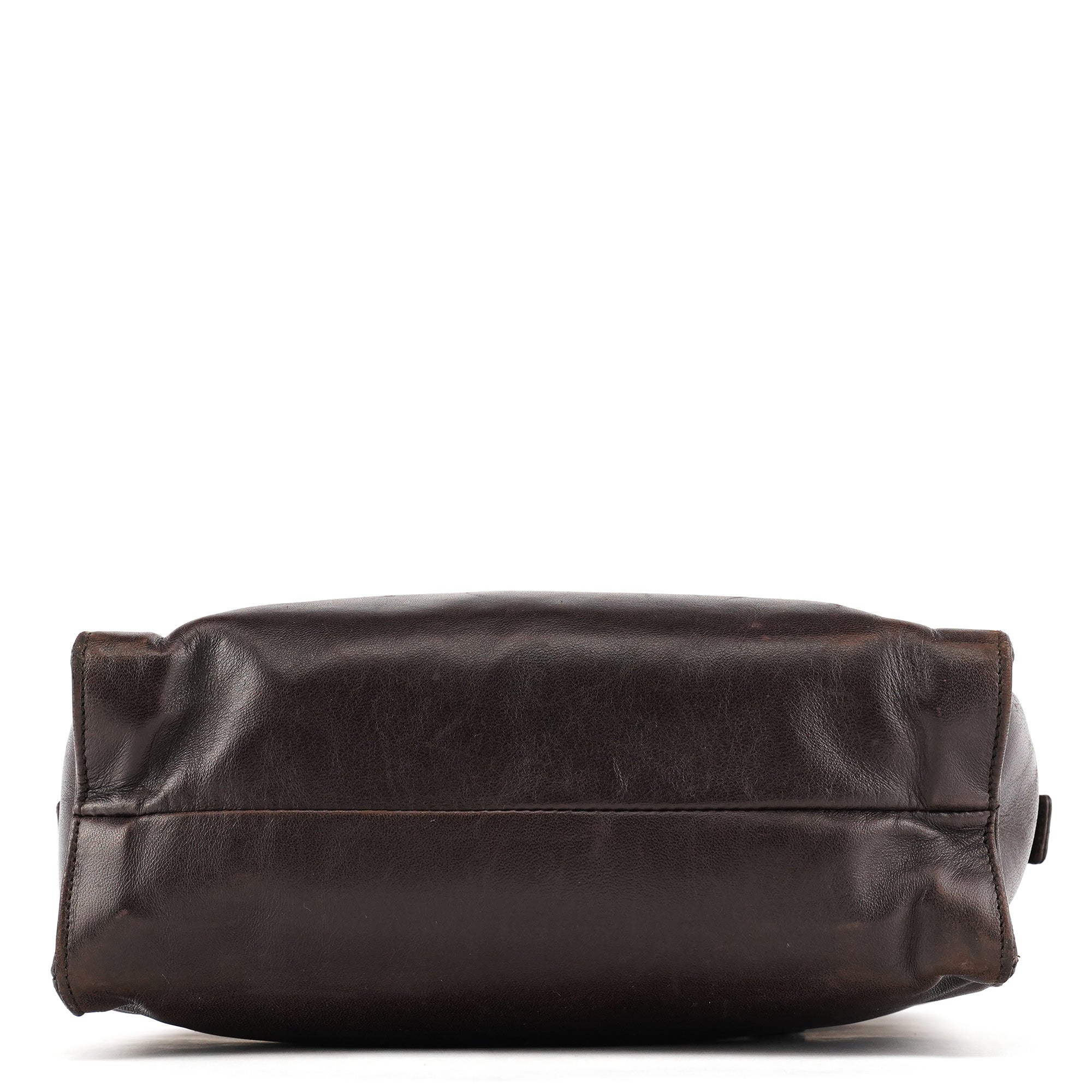 1995 Brown Nappa Sport Leather Tote Bag