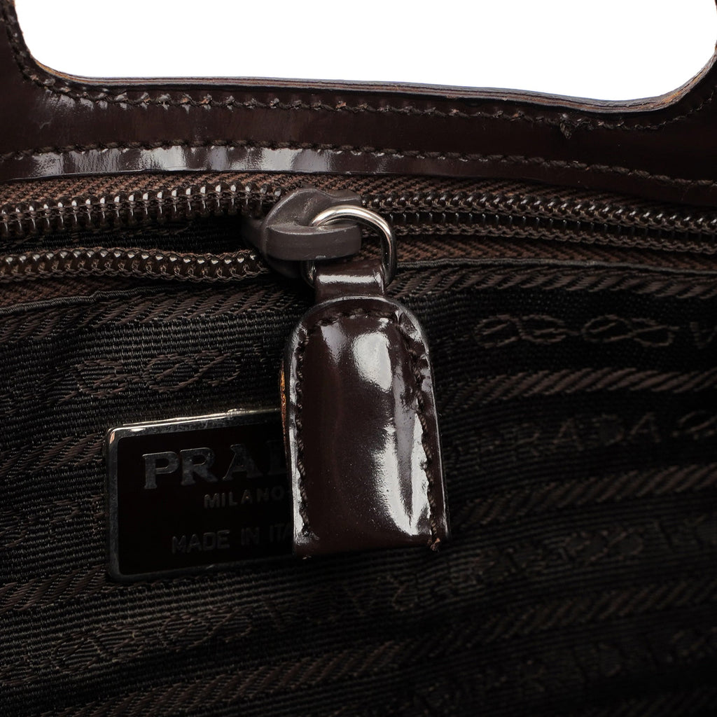 1995 Brown Spazzolato Handbag