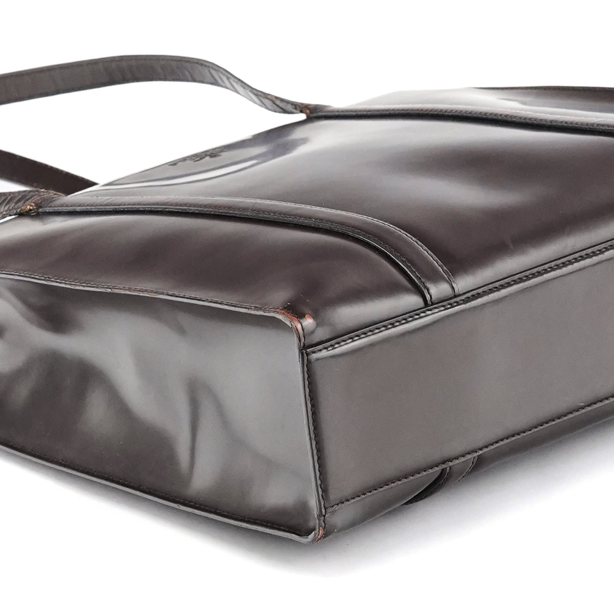 1995 Brown Spazzolato Sport Tote Bag