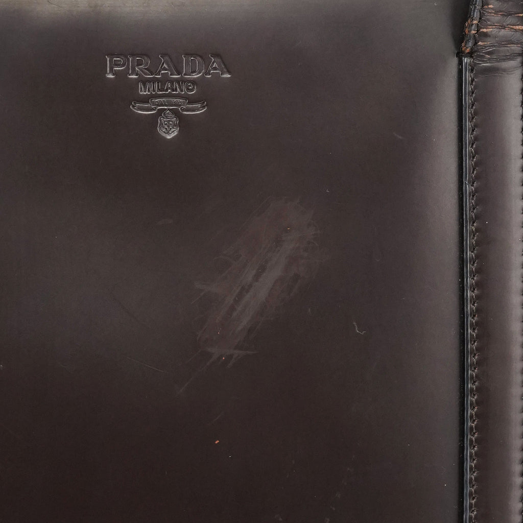 1995 Brown Spazzolato Sport Tote Bag