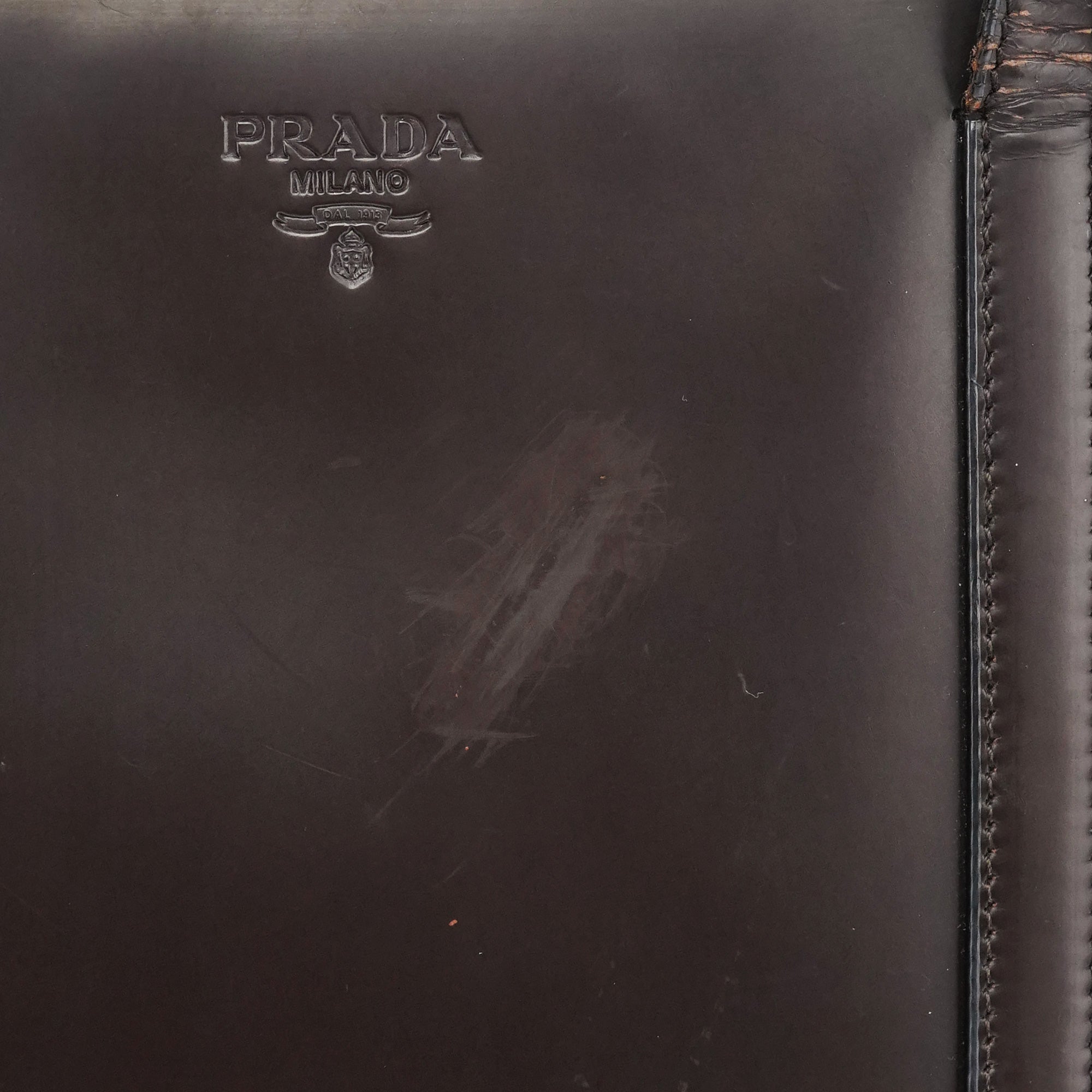 1995 Brown Spazzolato Sport Tote Bag