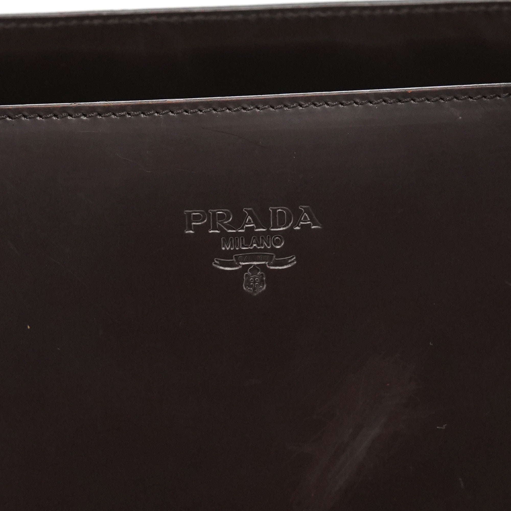 1995 Brown Spazzolato Sport Tote Bag