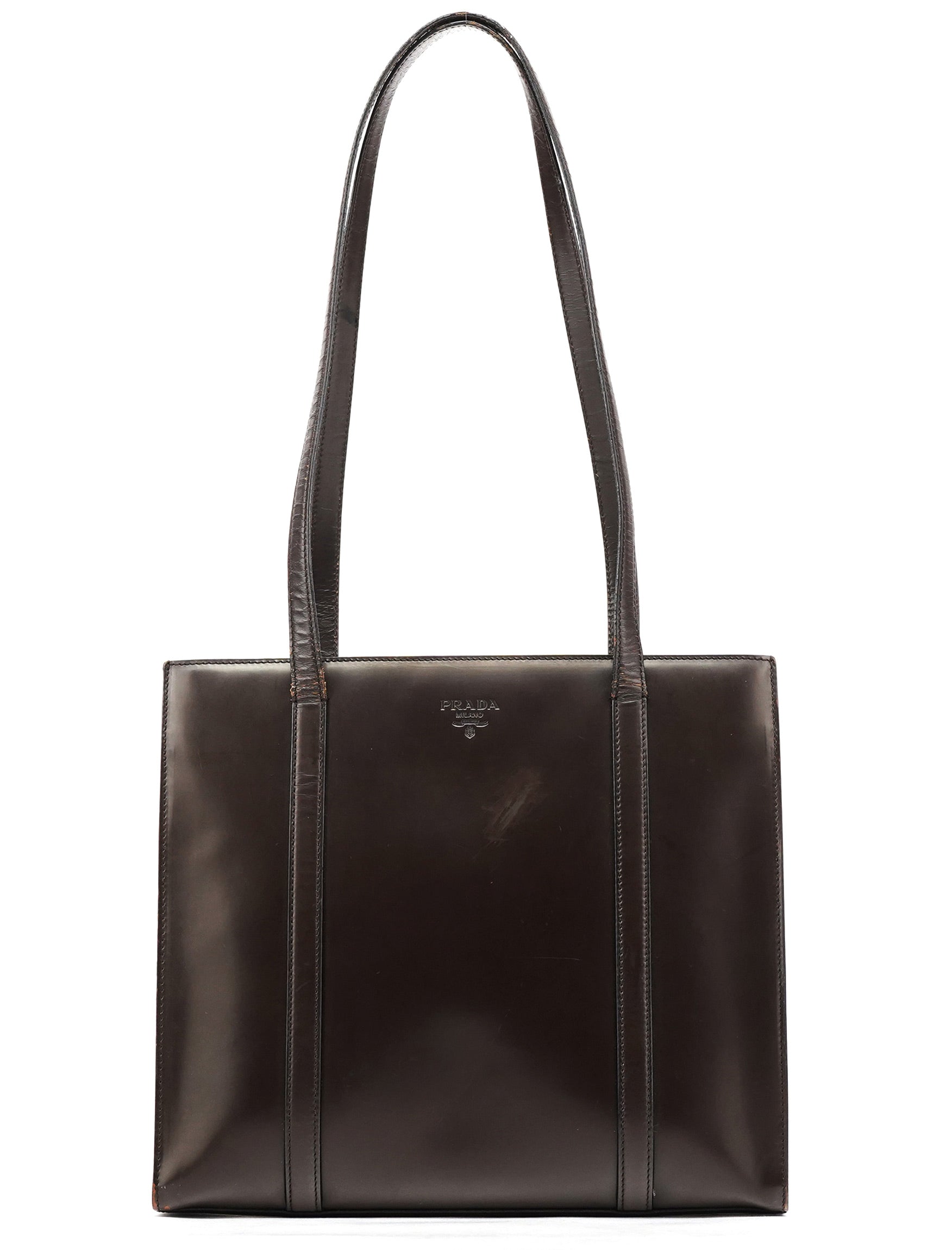 1995 Brown Spazzolato Sport Tote Bag