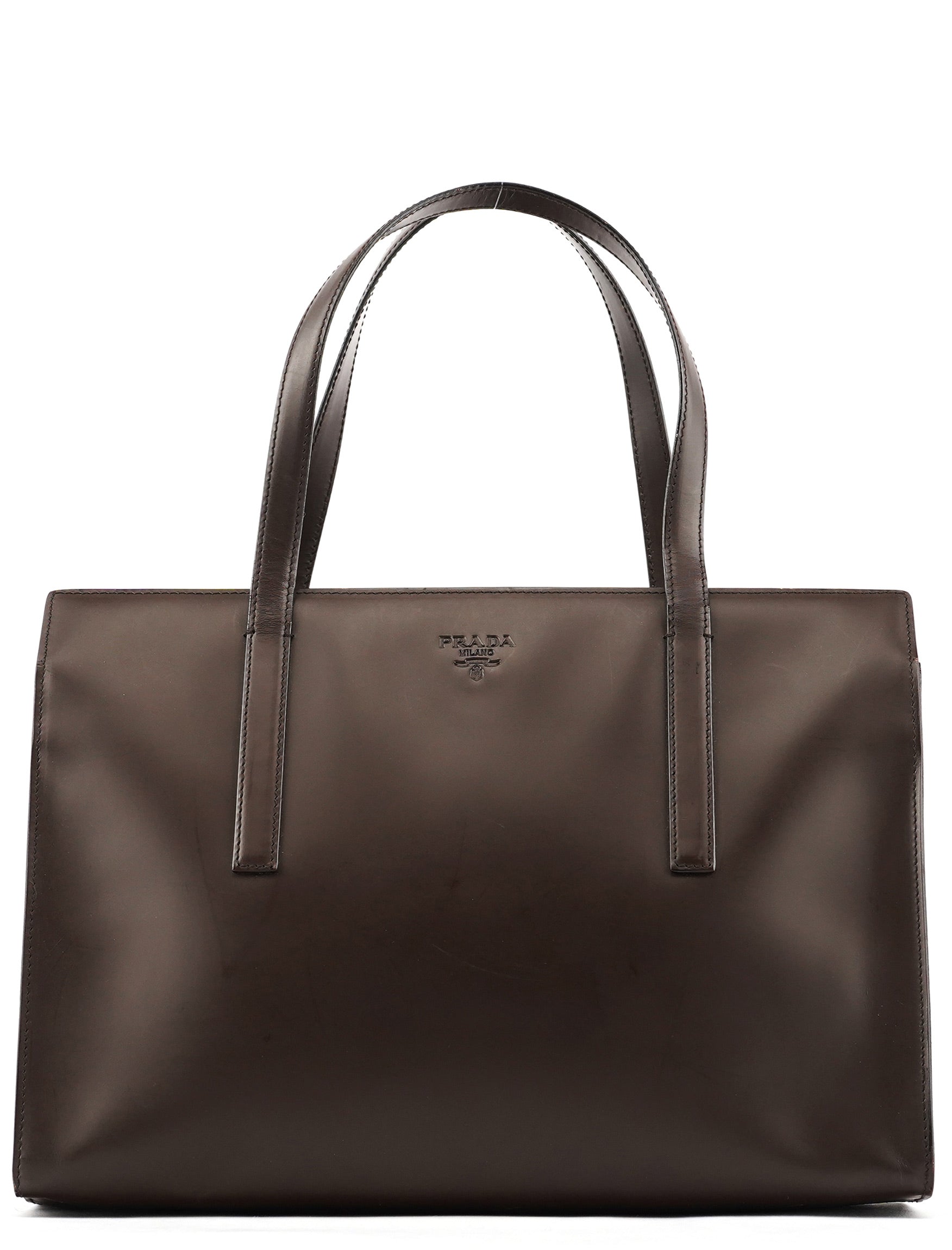 1995 Brown Spazzolato Sport Tote Bag