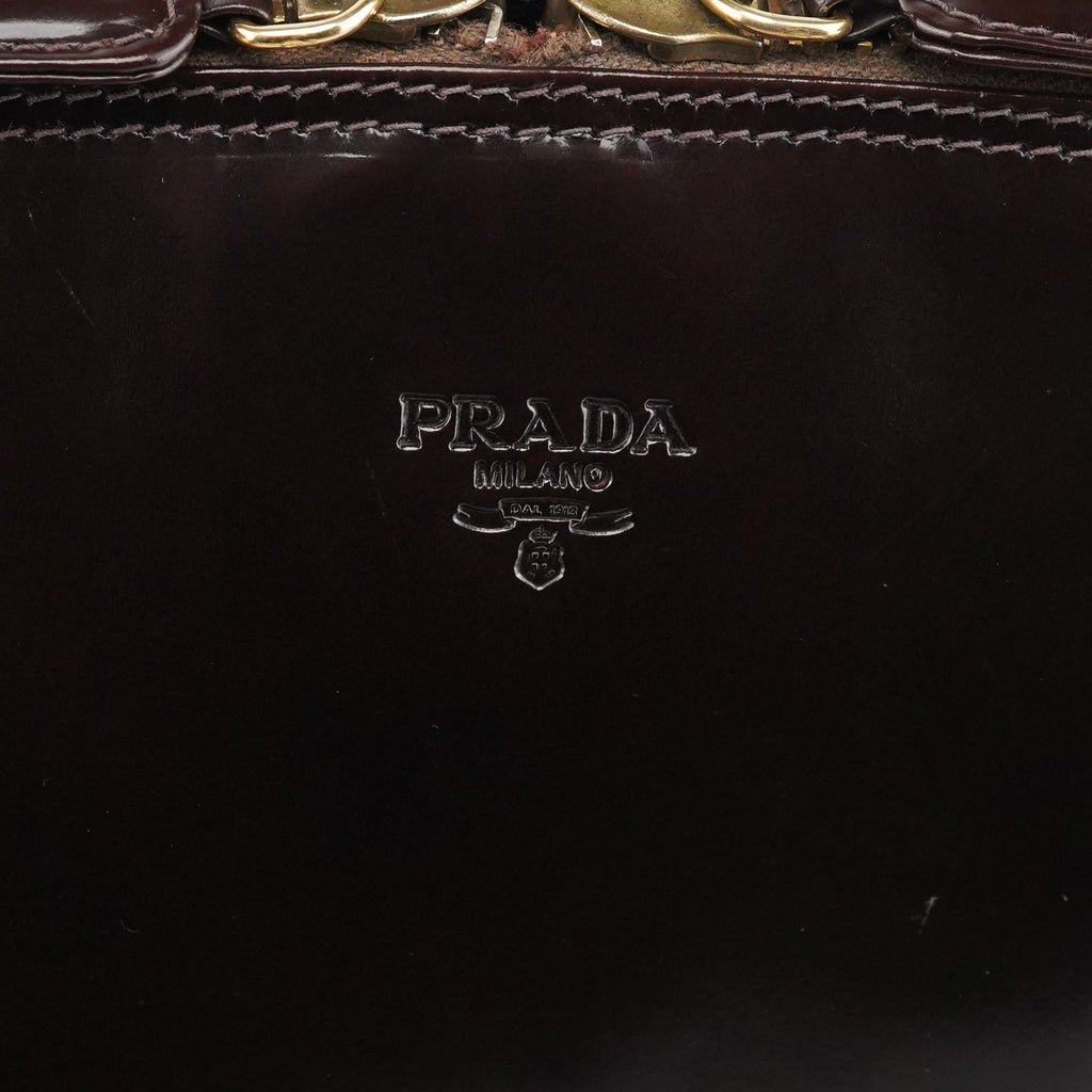 1995 Brown Spazzolato Sport Tote Bag