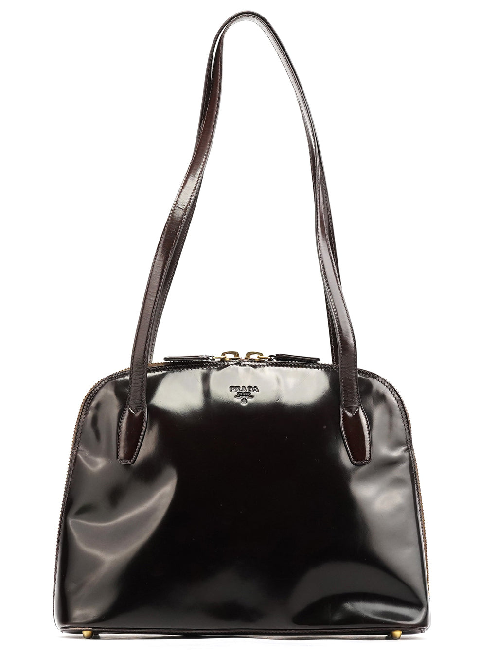 1995 Brown Spazzolato Sport Tote Bag