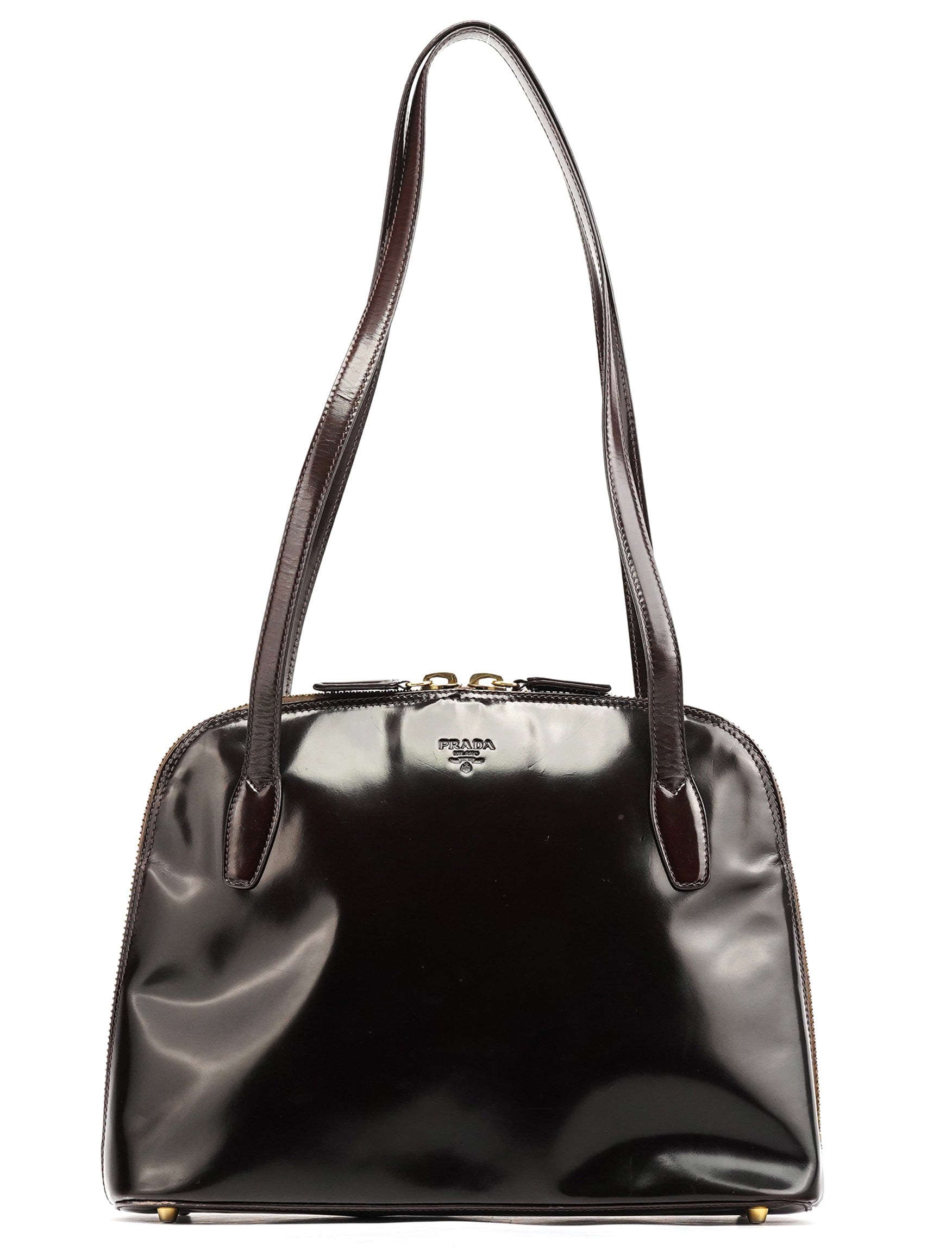 1995 Brown Spazzolato Sport Tote Bag