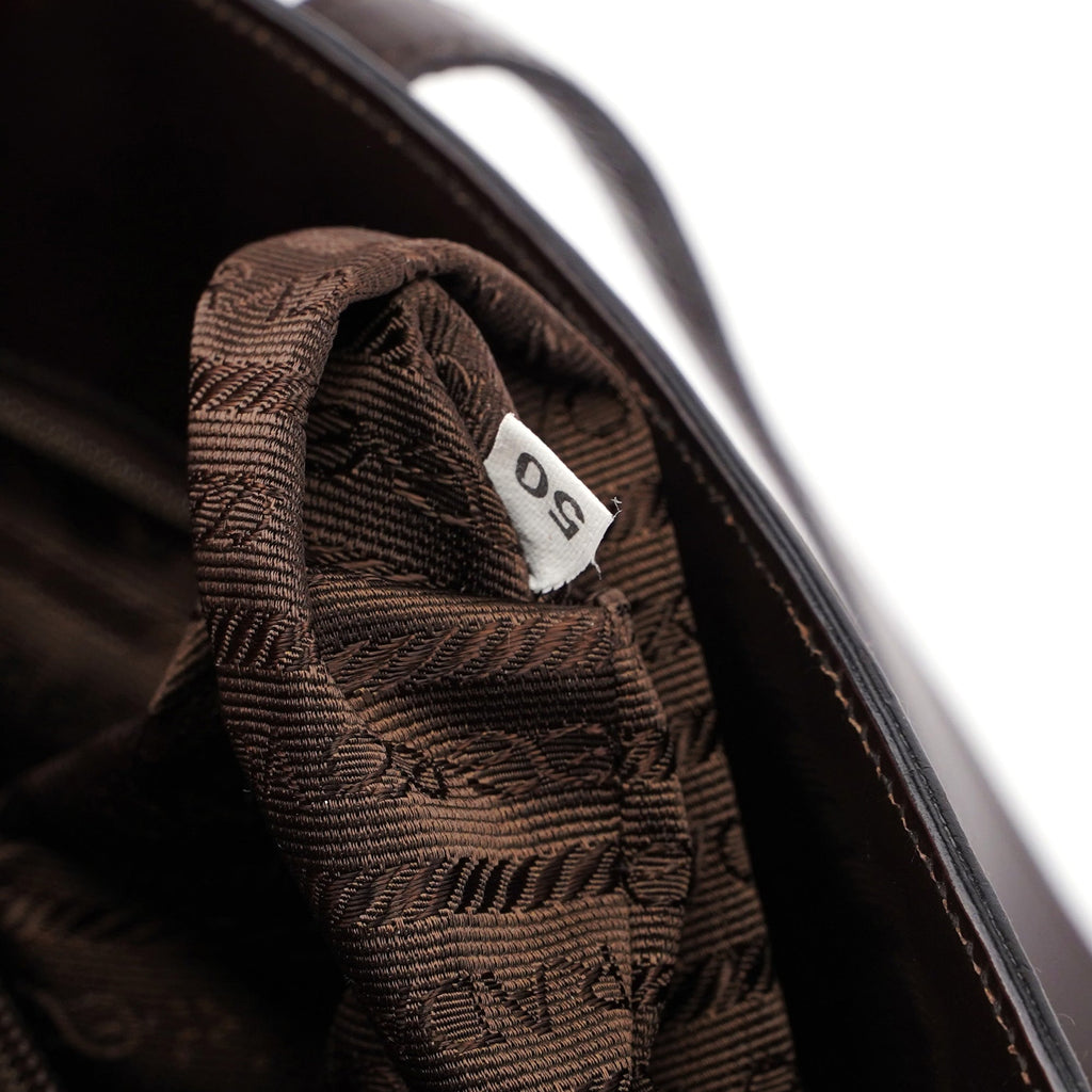 1995 Brown Spazzolato Tote