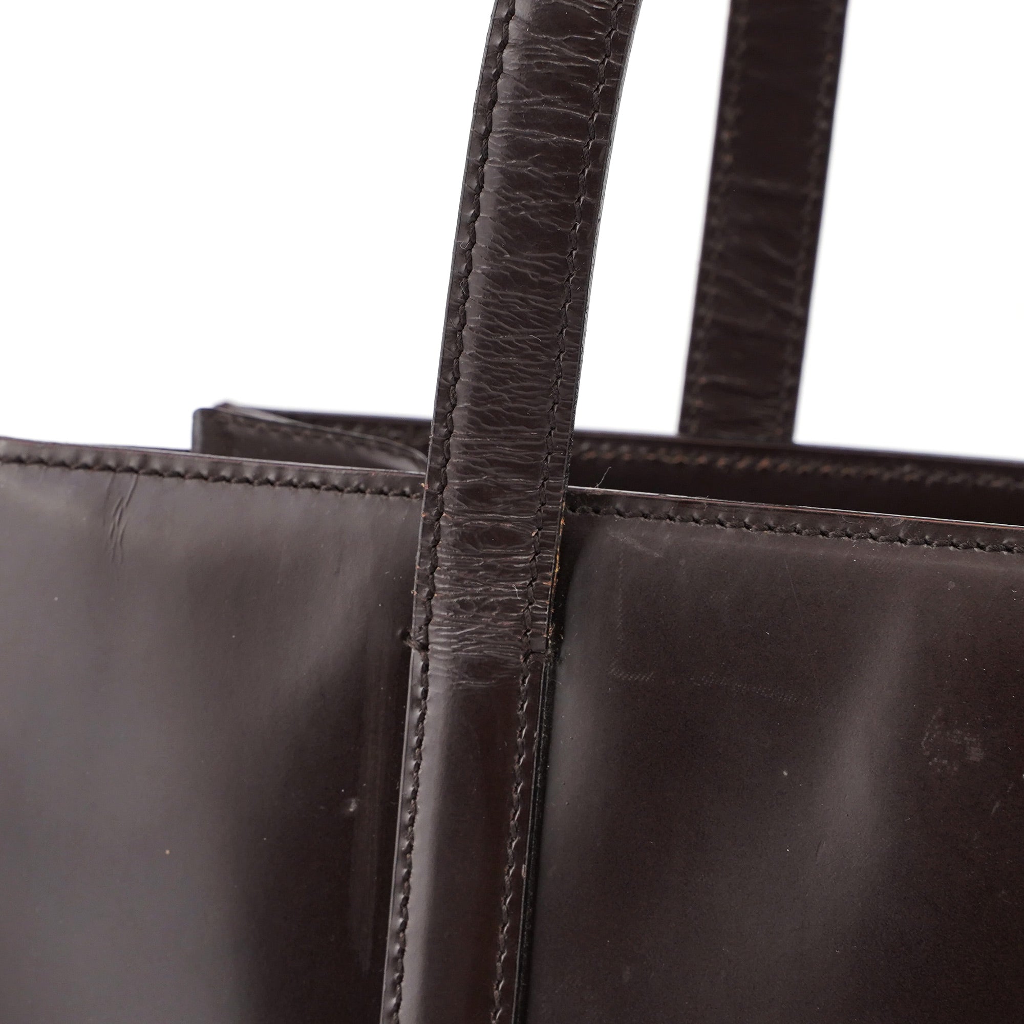 1995 Brown Spazzolato Tote