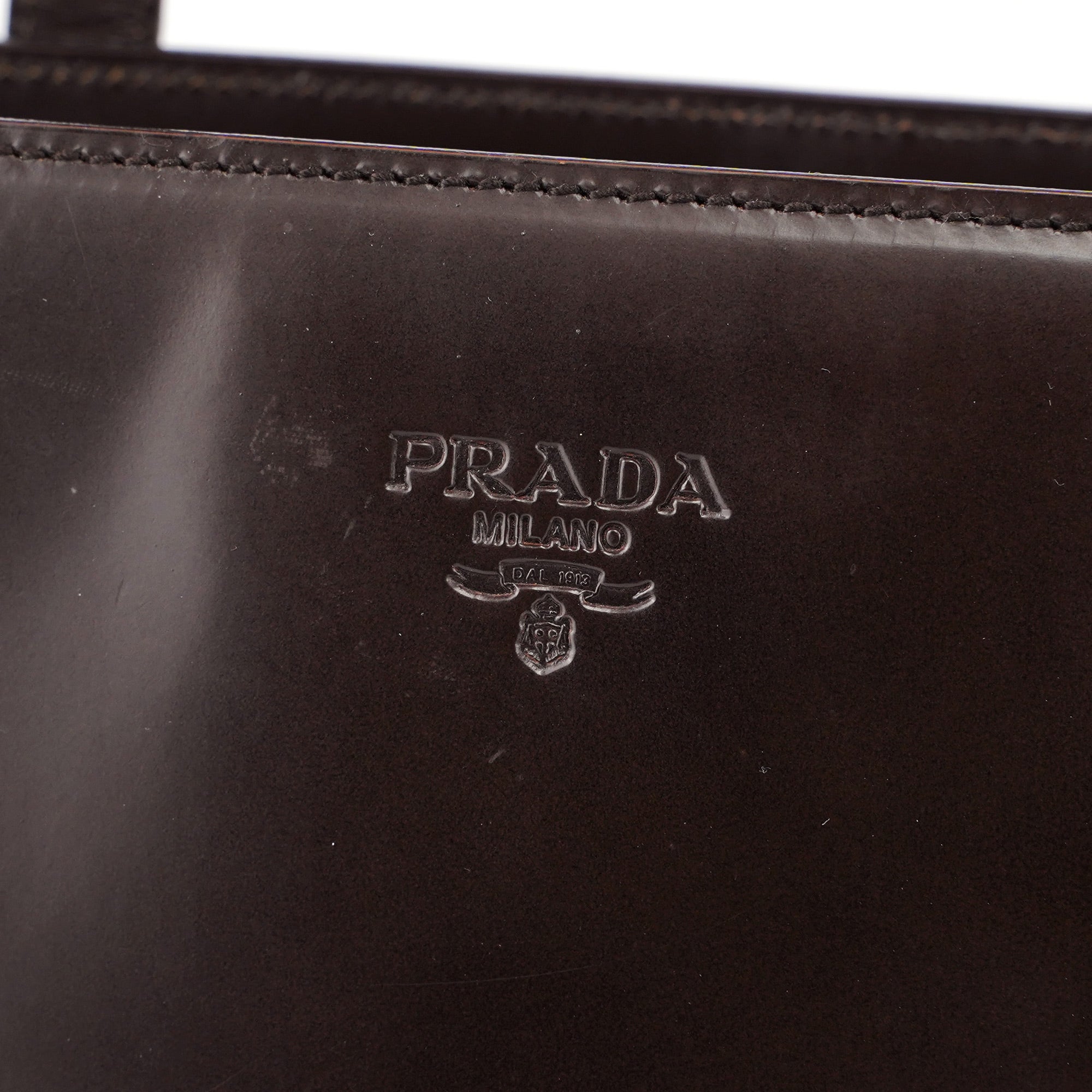 1995 Brown Spazzolato Tote