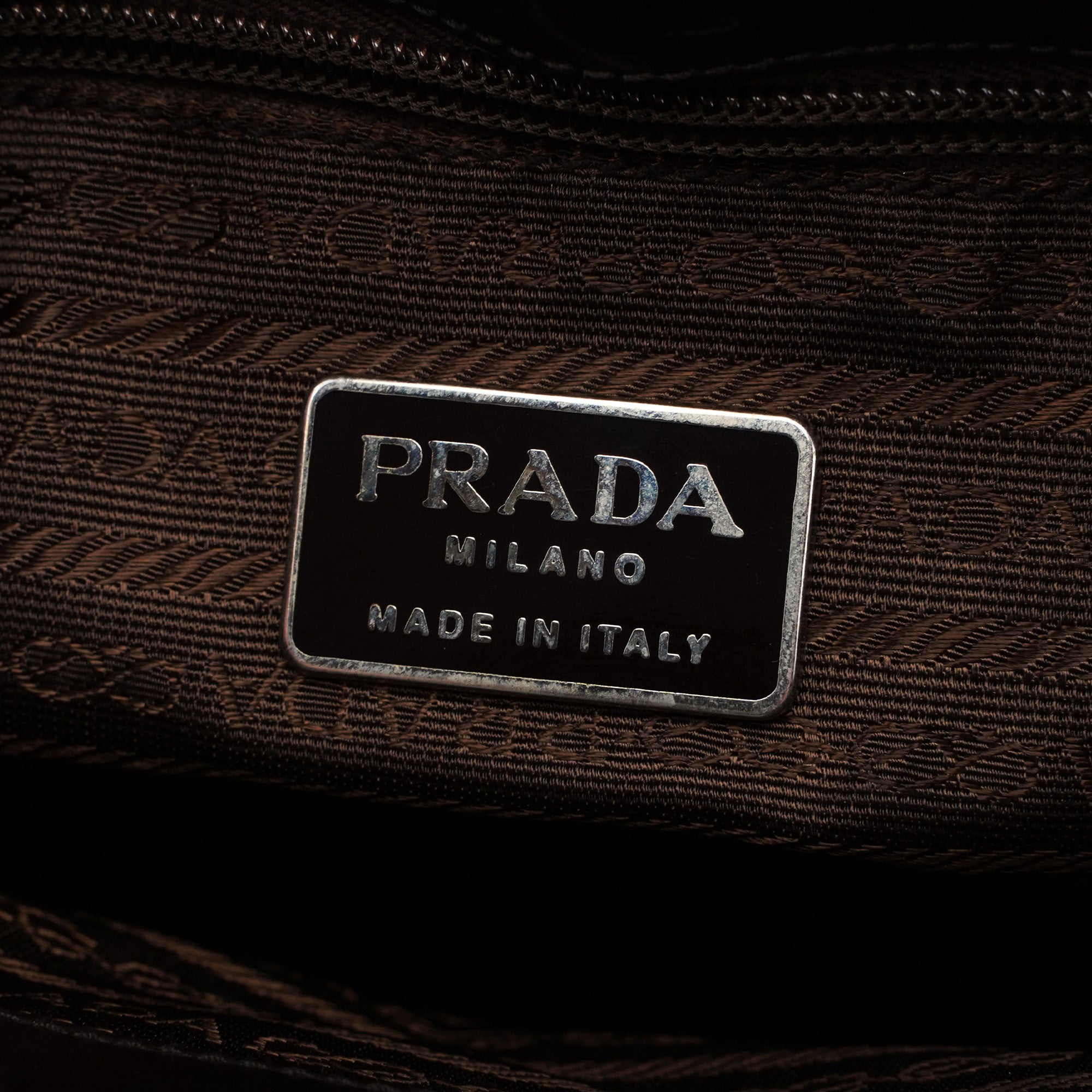 1995 Brown Spazzolato Tote