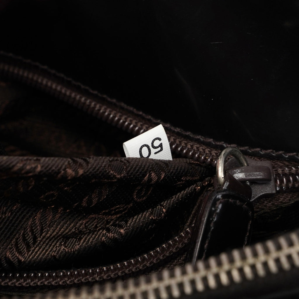 1995 Brown Spazzolato Tote Bag