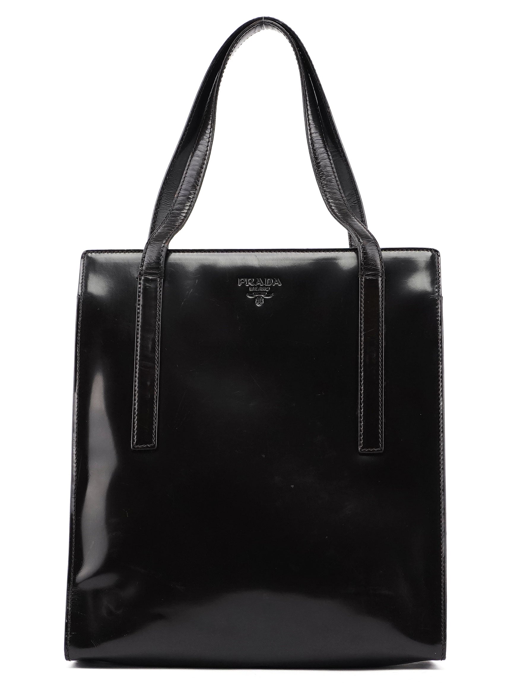 1995 Brown Spazzolato Tote Bag