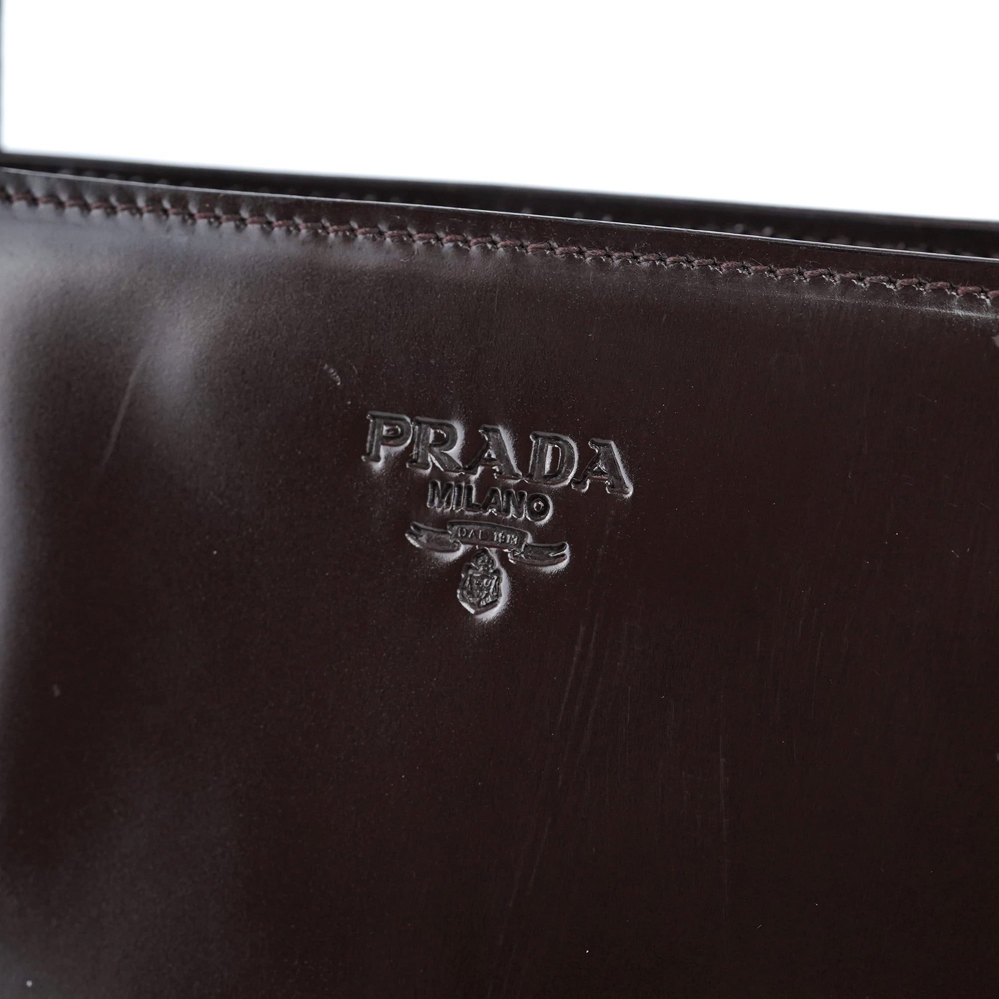1995 Brown Spazzolato Tote Bag