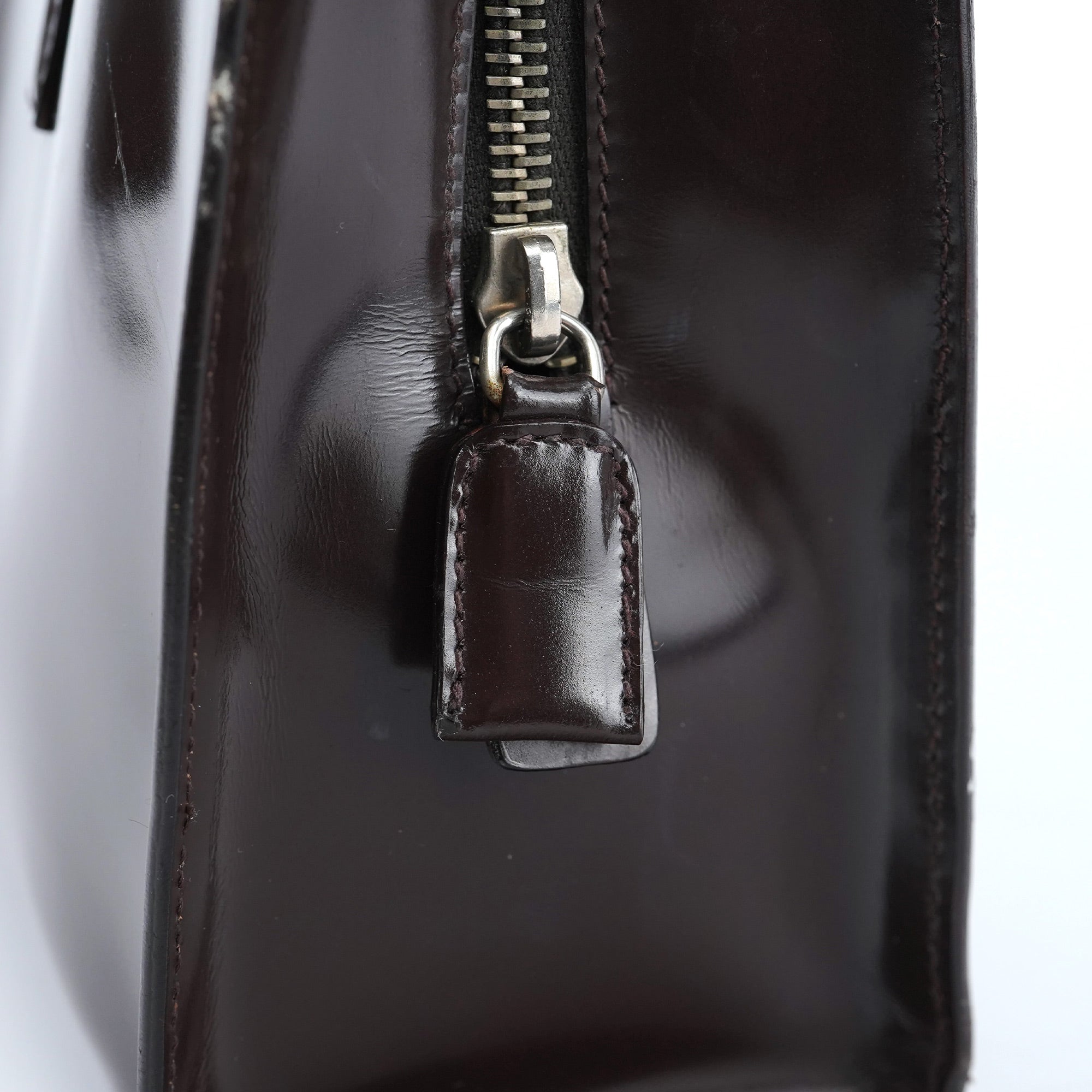 1995 Brown Spazzolato Tote Bag