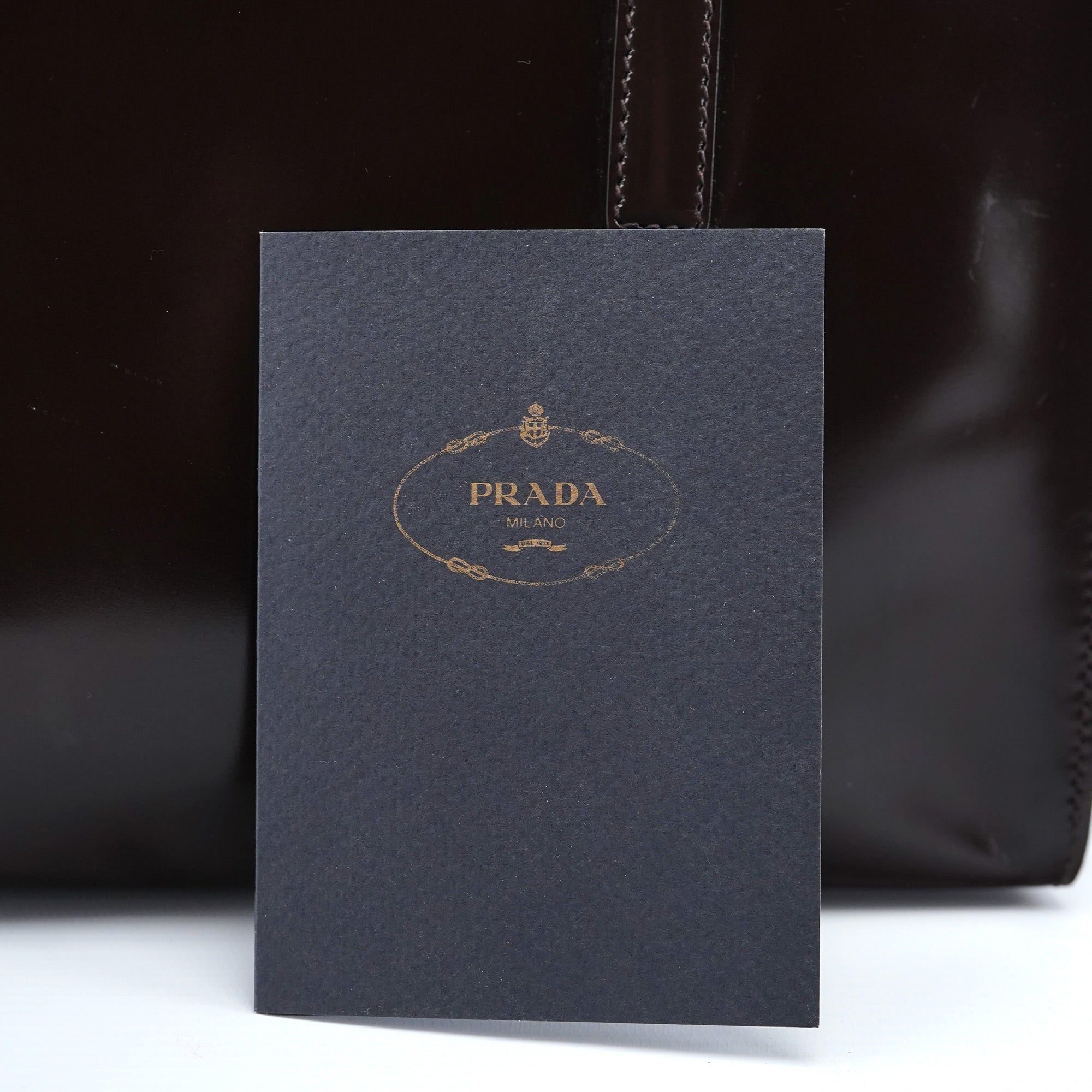 1995 Brown Spazzolato Tote Bag