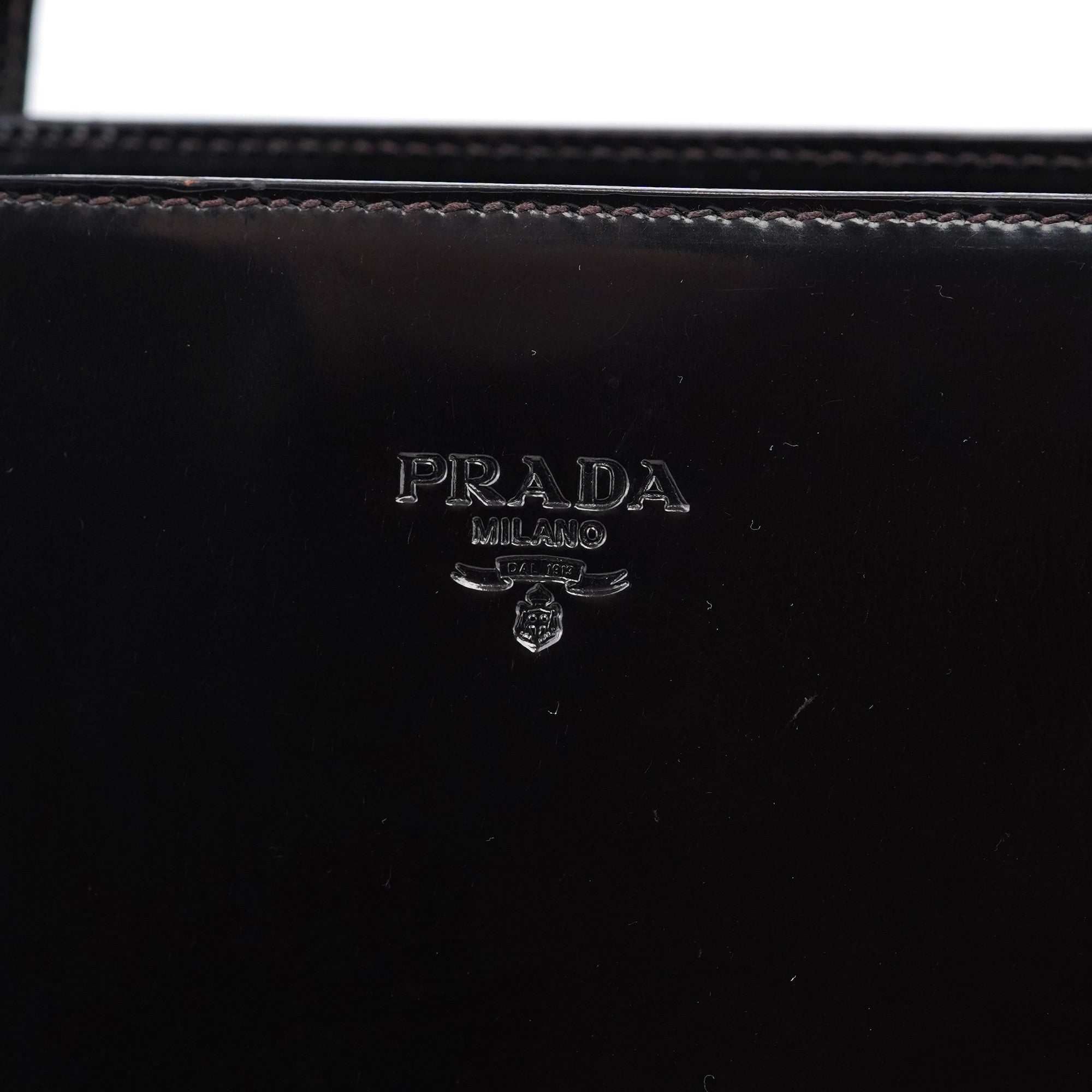 1995 Brown Spazzolato Tote Bag