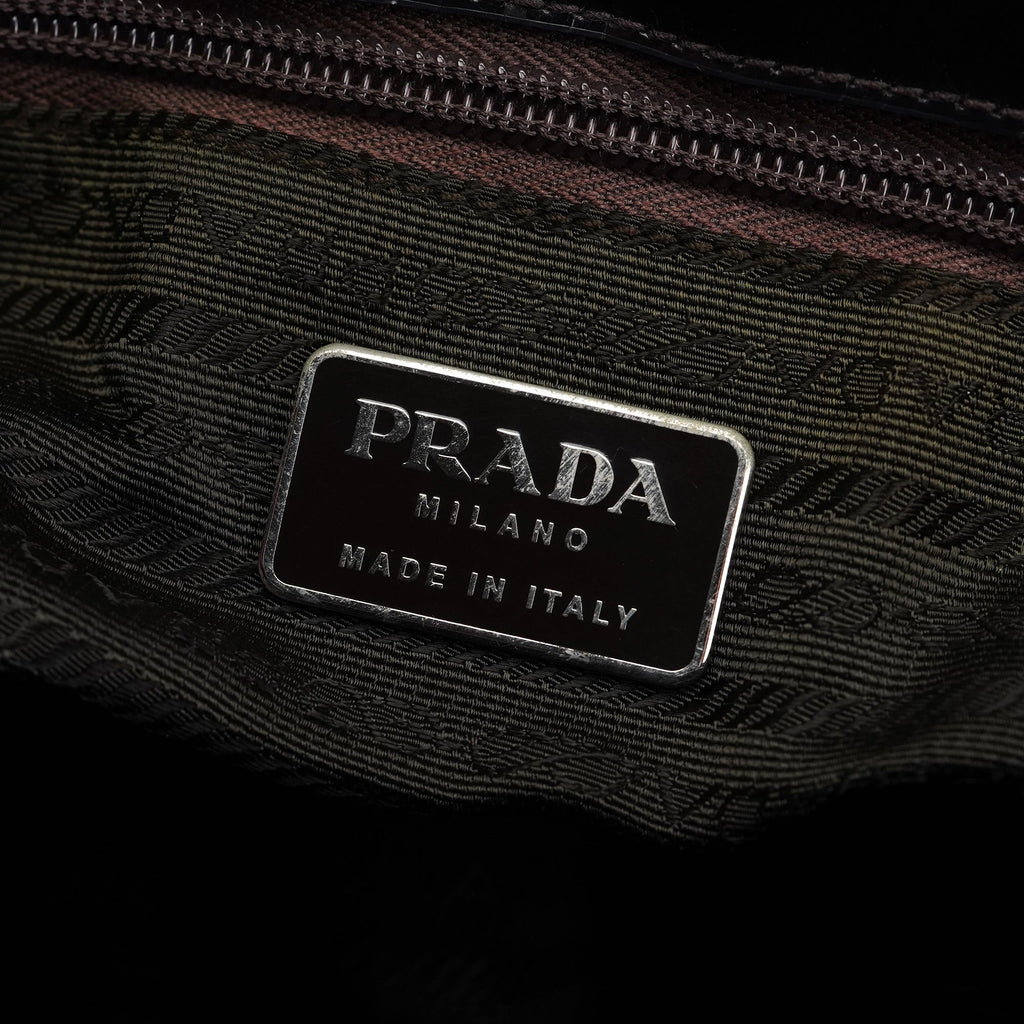 1995 Brown Spazzolato Tote Bag
