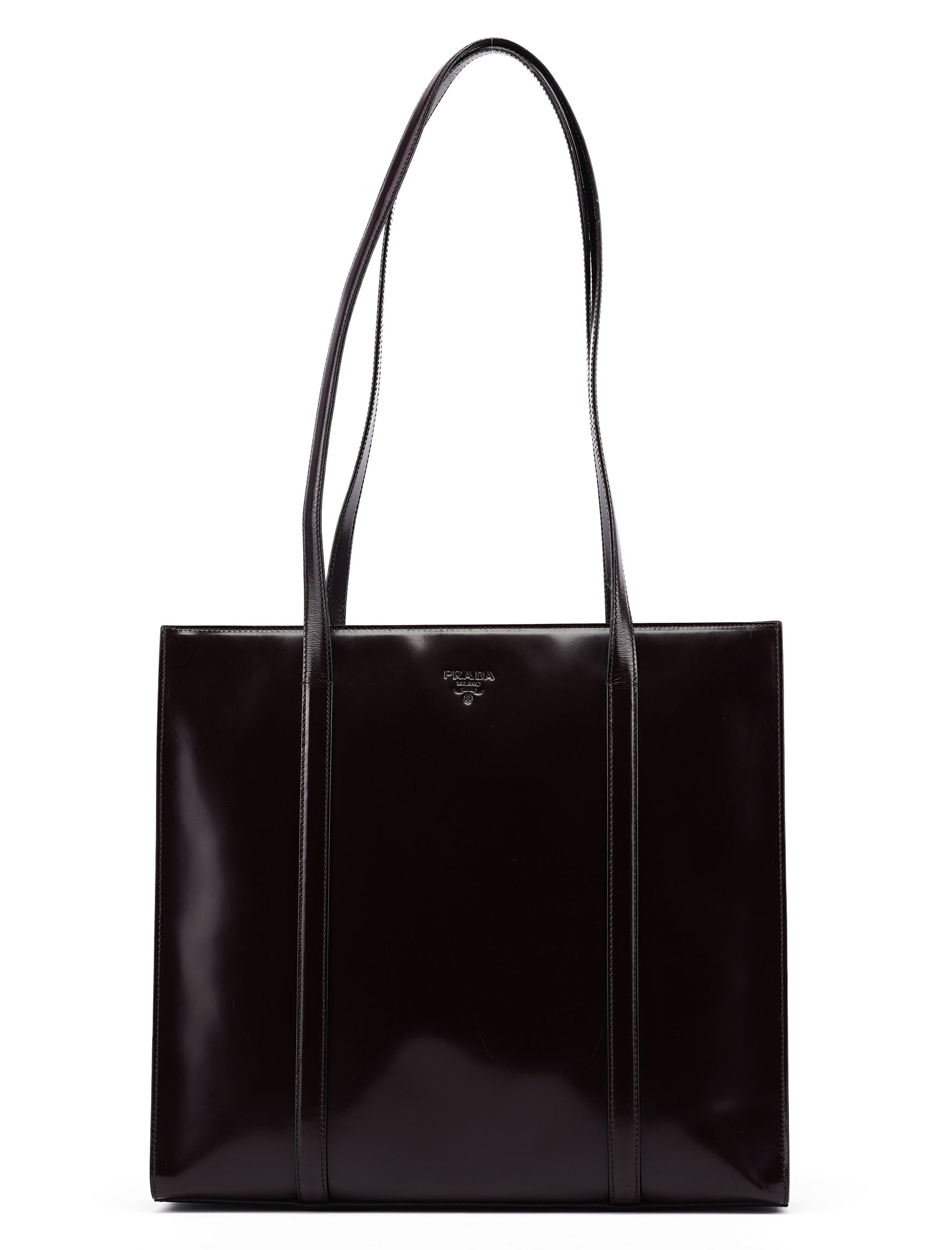 1995 Brown Spazzolato Tote Bag