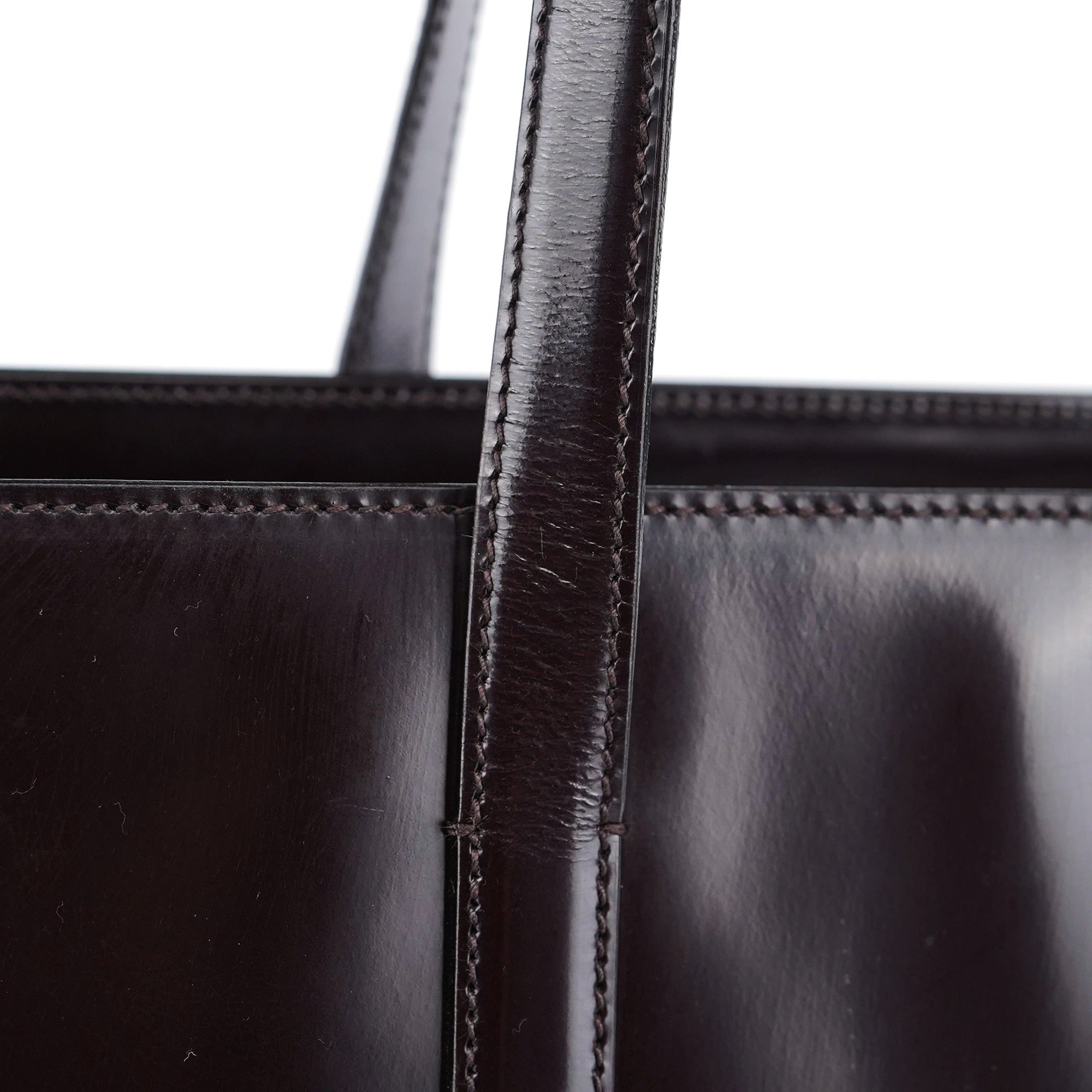 1995 Brown Spazzolato Tote Bag