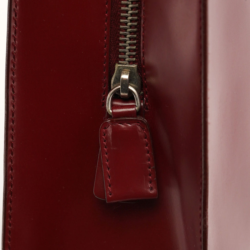 1995 Burgundy Spazzolato Tote Bag