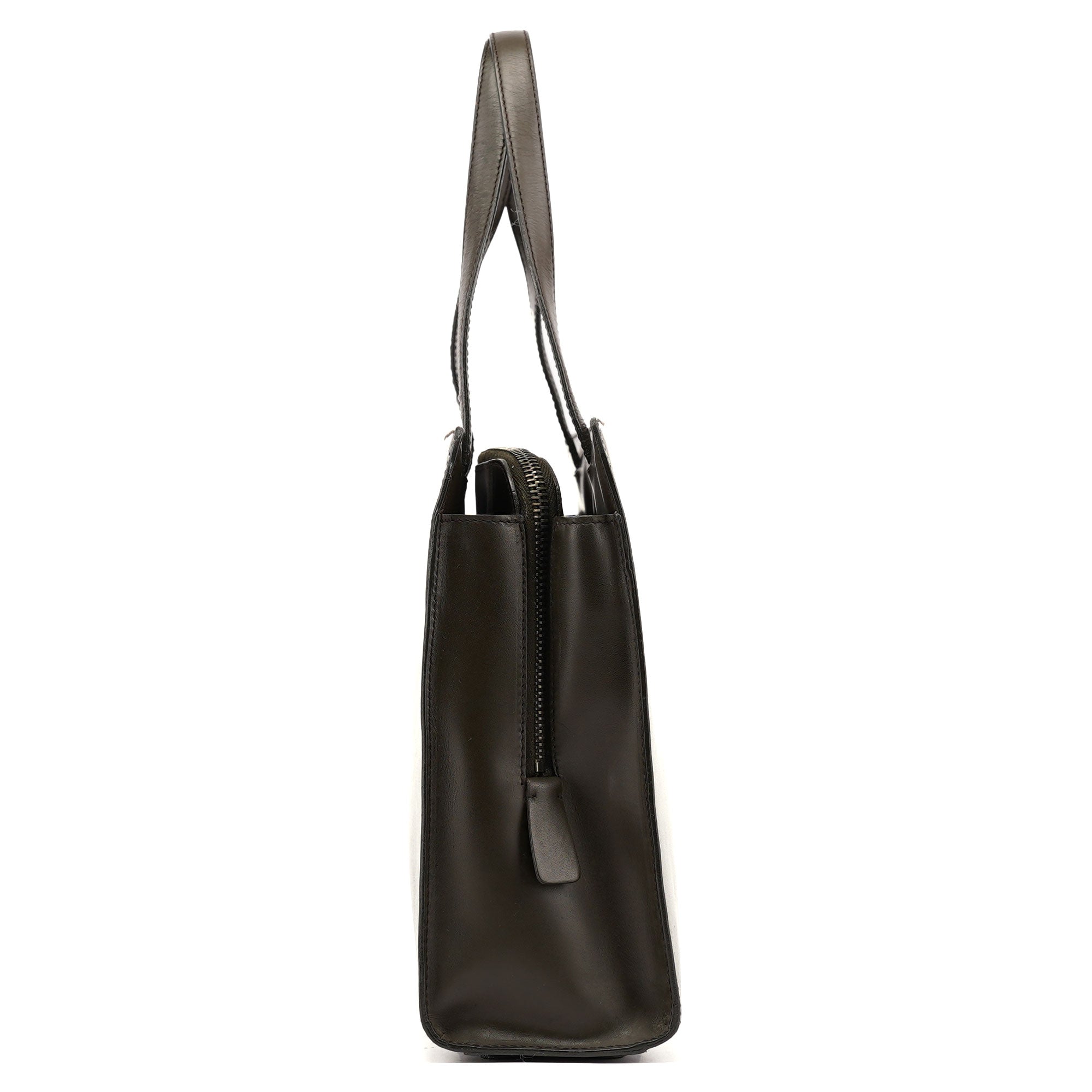 1995 Olive Green Calfskin Tote Bag