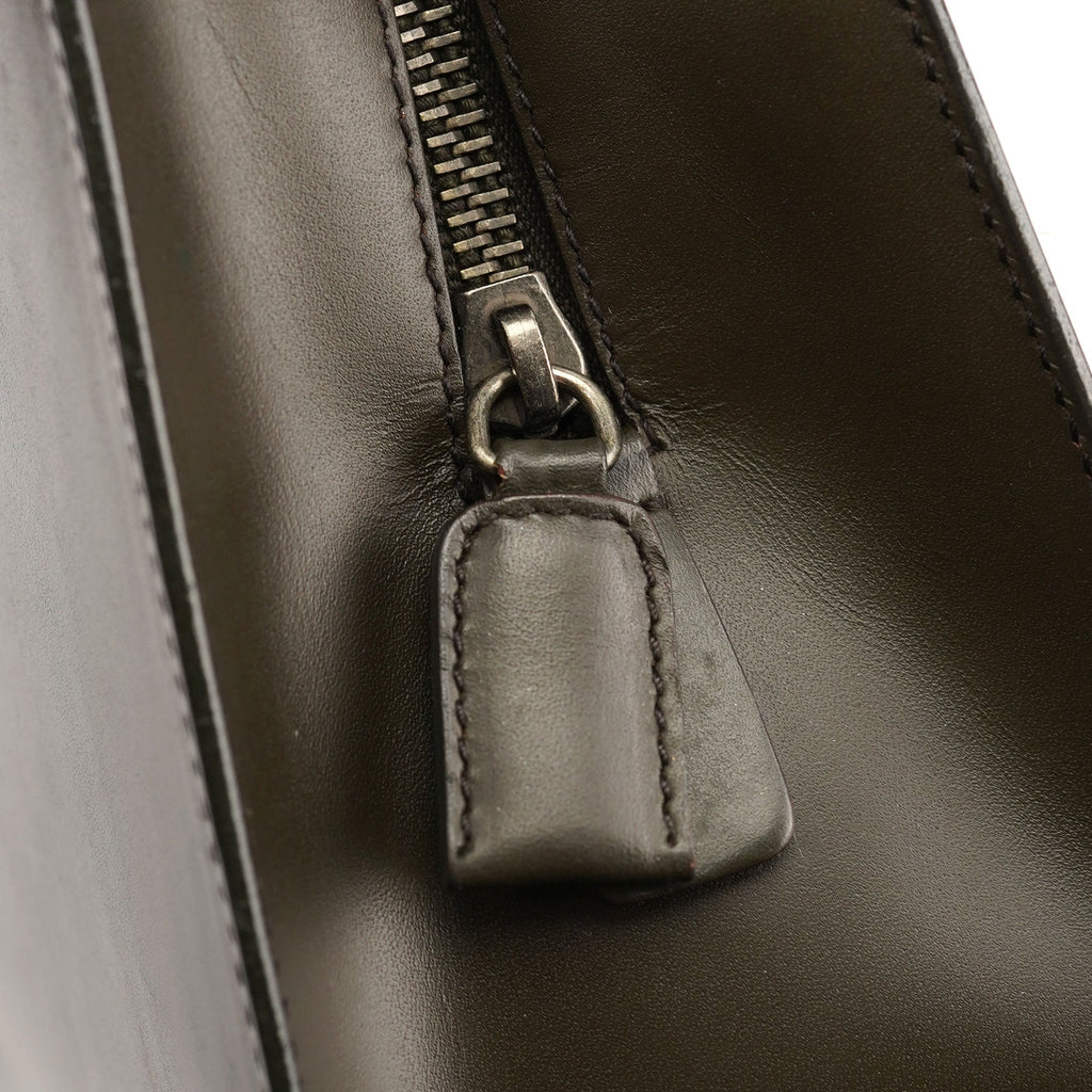 1995 Olive Green Calfskin Tote Bag